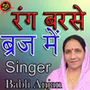 About Rang Barse Brij Me Song