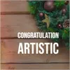 Congratulation Artistic
