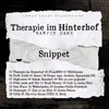 Therapie im Hinterhof Snippet by BeatsByA