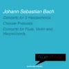 Concerto for 3 Harpsichords in D Minor, BWV 1063: I. —