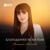 About Благодарность матери Song