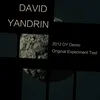 2012 DY Demo Original Experiment Test No Mixing and No Mastering
