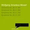 Symphony No. 26 in E-Flat Major, K. 184: I. Molto presto - II. Andante & III. Allegro