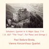 Quintet in A Major: IV. Tema con variazioni: Andantino