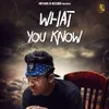 About What You Know Song