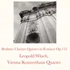 Clarinet Quintet in B minor, op. 115 II. Adagio