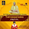 About Tatvasaaramu Sri Vidyaprakasanandagiri Swamy Song