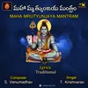 About Maha Mrutyunjaya Mantram TKR Song