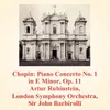 Piano Concerto No. 1 in E Minor, Op. 11: I. Allegro maestoso risoluto