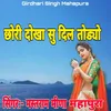 About Chhori Dhokha Su Dil Todyo Song