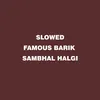 SLOWED FAMOUS BARIK SAMBHAL HALGI