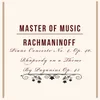 Rhapsody on a Theme of Paganini in A Minor, Op. 43