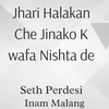 About Jhari Halakan Che Jinako K wafa Nishta de Song