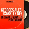 Sonate pour violon in E Minor, Op. 2 No. 1: IV. Allegro