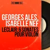 About Sonate pour violon in G Minor, Op. 2 No. 12: I. Adagio Song