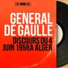 Discours du 4 juin 1958 à Alger, pt. 1