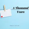 A Thousand Years-For Cello and Piano