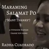 About Maraming Salamat Po Song