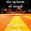 About You Don't Love Me Song