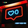 About I Don't Need You Song