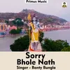 Sorry Bhole Nath Haryanvi Song