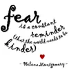 About Fear is a Constant Reminder (That the World Needs to Be Kinder) Song