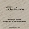 Piano Sonata No. 14 in C-Sharp Minor, Op. 27 No. 2 "Moonlight": I. Adagio Sostenuto