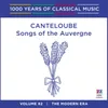 About Songs of the Auvergne: Pastourelle (Pastorale) - Book II, No. 1 Song