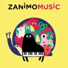 Les Zanimomusic sous les ballons de couleur