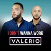 About I Don't Wanna Work Song