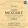 Sonata for Violin and Piano in C Major, K. 6: II. Andante