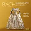 About English Suite No. 1 in A Major, BWV 806: IV. Courante II avec 2 Doubles - Double I - Double II Song