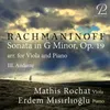 About Cello Sonata in G Minor, Op. 19: III. Andante (Arr. for Viola and Piano by Mathis Rochat) Song