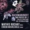 Two Pieces for Cello and Piano, Op. 2: I. Prelude (Arr. for Viola and Piano by Mathis Rochat)