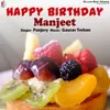 About Happy Birthday Manjeet Song