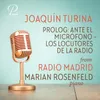 Radio Madrid, Op. 62: Prolog: Ante el Micrófono – Los locutores de la Radio