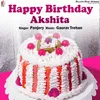 Happy Birthday Akshita