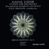 Quintet For Brass: II. Hungarian Scherzo (Moderato)