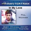 In My Love (Performance Track) [Medium Without Background Vocals]