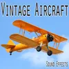 Vintage Single Prop Plane Takes off and Passes by Closely