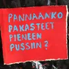 Aino ja Ali (pannaanko pakasteet pieneen pussiin?)