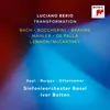 About Lieder und Gesänge aus der Jugendzeit: I. Hans und Grete (Arr. for Male Voice and Orchestra by Luciano Berio) Song