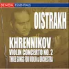 Concerto for Violin & Orchestra No. 2 in C Major, Op. 23 II. Moderato