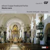 J.C.F. Fischer: Missa Sancti Dominici - VI. Agnus Dei
