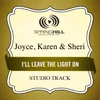 I'll Leave the Light On-Medium Key Performance Track Without Background Vocals