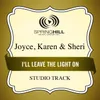 I'll Leave the Light On-High Key Performance Track Without Background Vocals