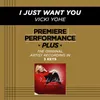 I Just Want You Medium Key Performance Track With Background Vocals