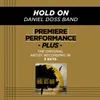Hold On-Medium Key Performance Track With Background Vocals