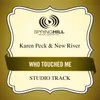 Who Touched Me Medium Key Performance Track With Background Vocals