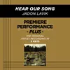 Hear Our Song-Medium Key Performance Track With Background Vocals